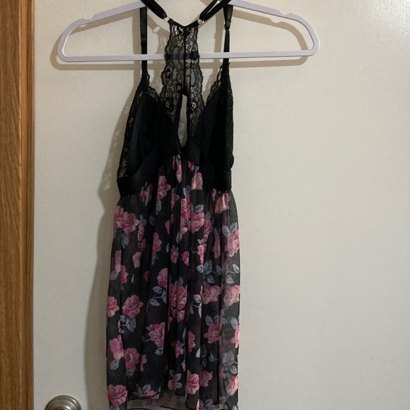 Jessica Simpson Black Lace Chemise Nightdress - Picture 3 of 6